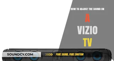 Master Your Vizio TV Sound Settings: A Quick Adjustment Guide
