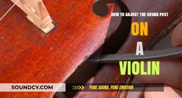 Mastering Violin Tone: Adjusting the Sound Post for Optimal Resonance
