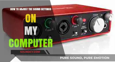 Master Your Computer's Audio: A Guide to Adjusting Sound Settings
