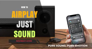 AirPlay Audio Only: Stream Sound Without Screen Mirroring
