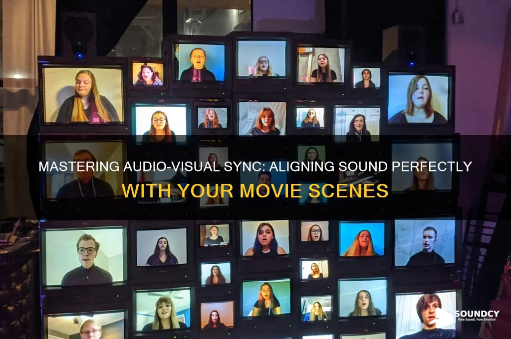 how to align sound with movie
