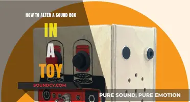 Creative Sound Box Modification: Enhancing Your Toy's Audio Experience