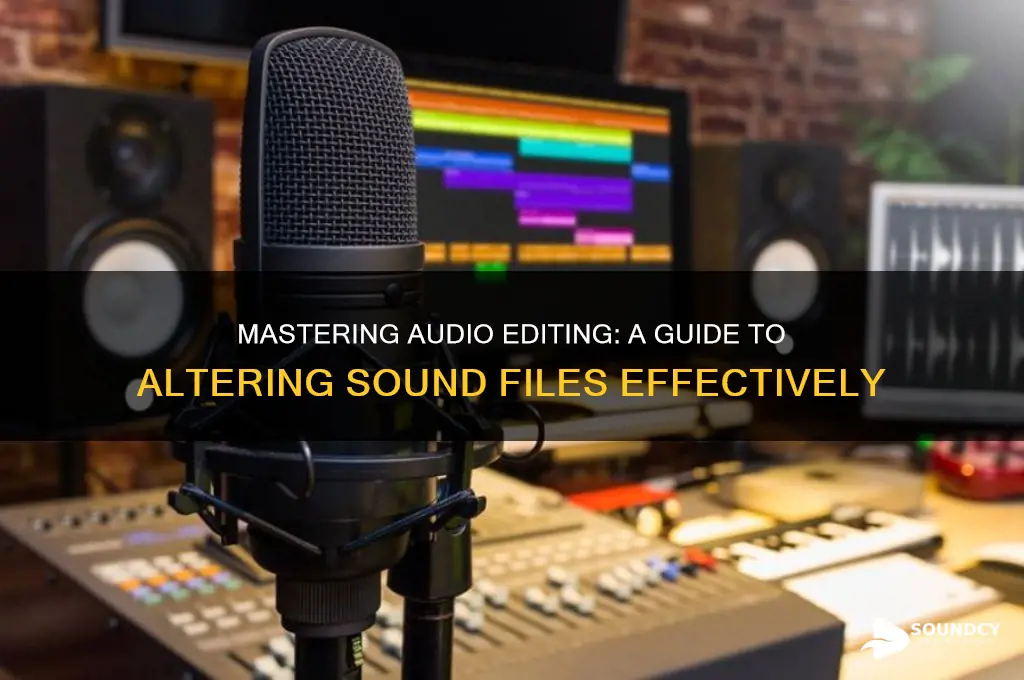 how to alter a sound file