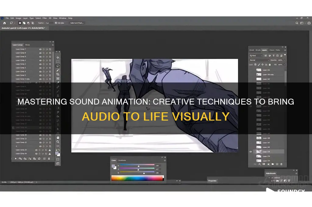 how to animade a sound