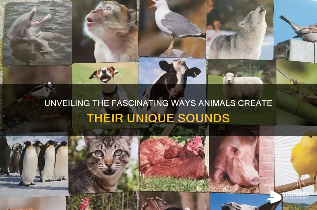 how to animals make sounds