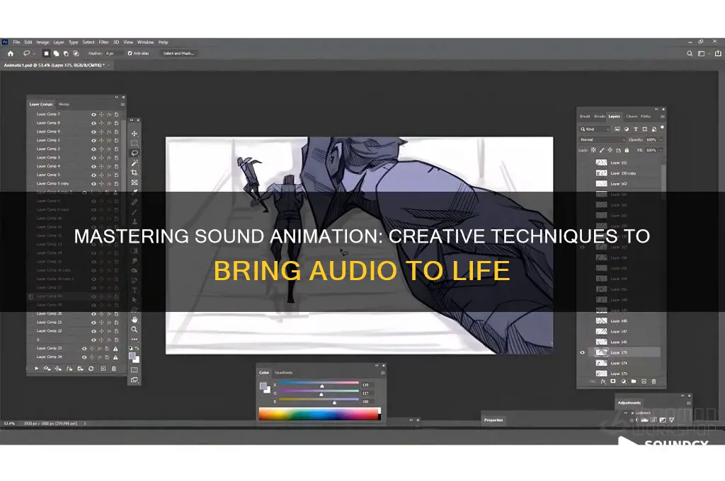 how to animate a sound