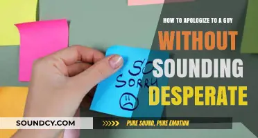 Mastering Sincere Apologies: How to Reconnect Without Appearing Desperate