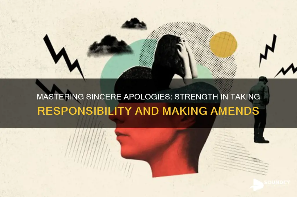 how to apologize without sounding weak