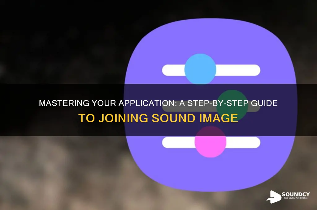 how to apply at sound image