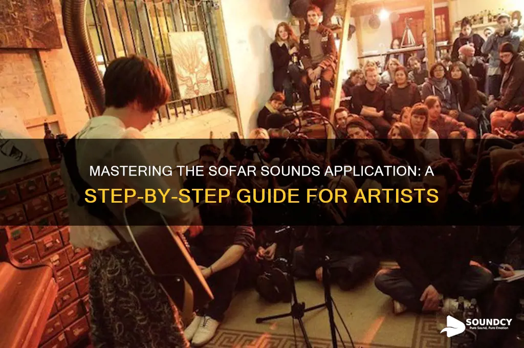 how to apply for sofar sounds