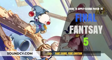 Enhance Your Final Fantasy V Experience: Applying Sound Patches Easily