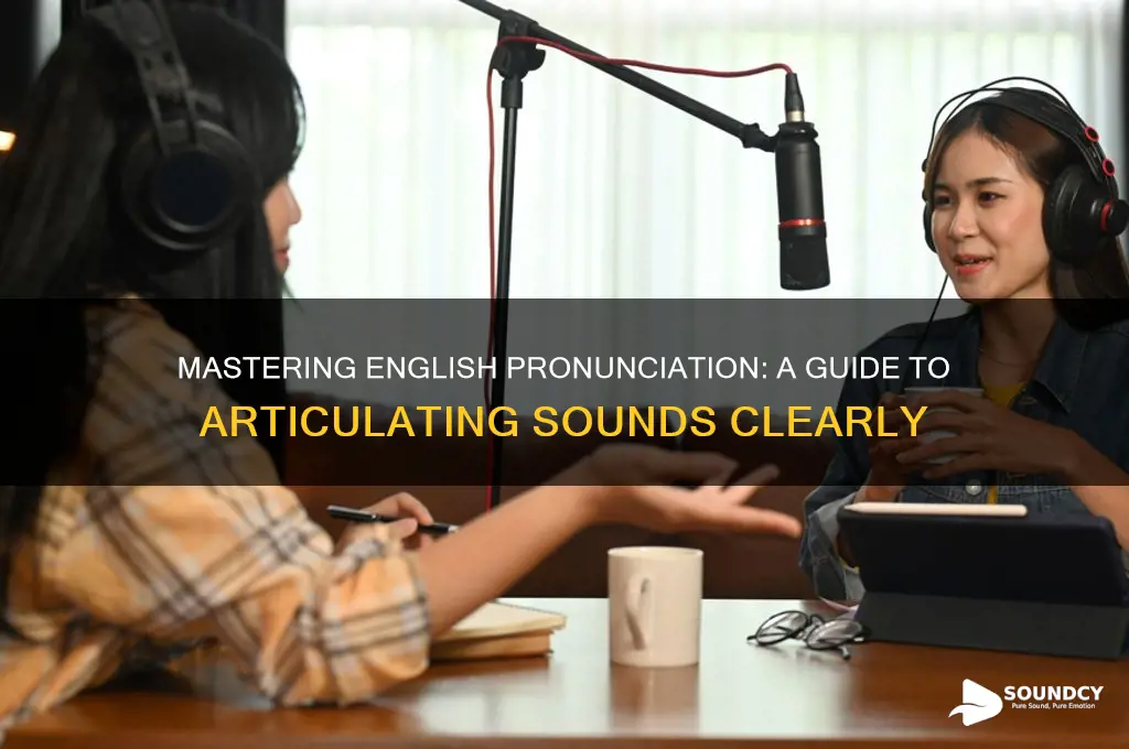 how to articulate english sounds