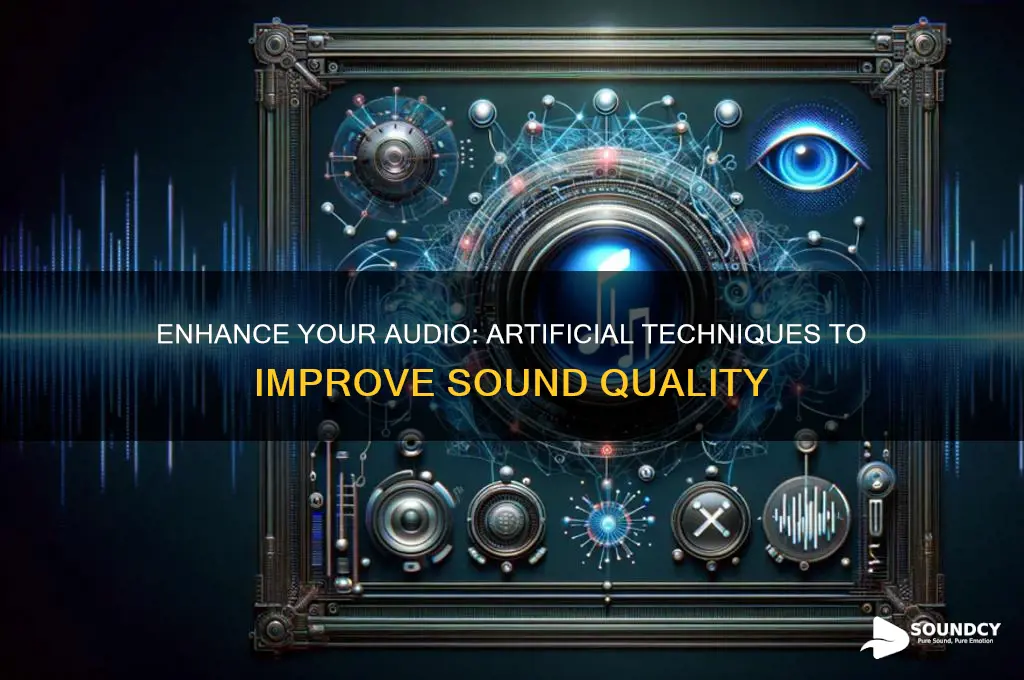 how to artificiallly improve sound quality