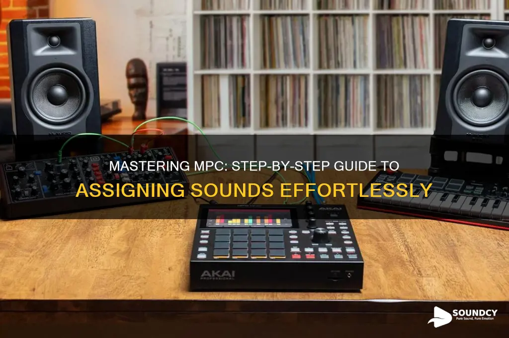 how to assign sounds in mpc
