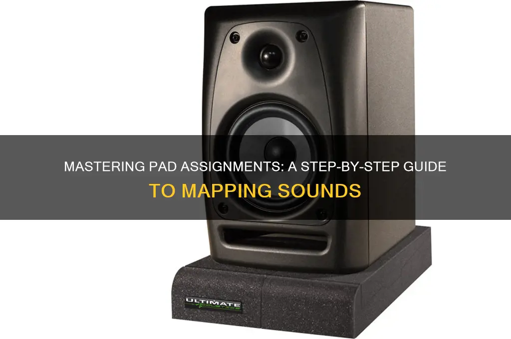 how to assign sounds to pads