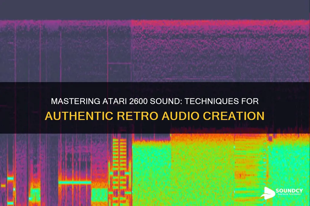 how to atari 2600 sound