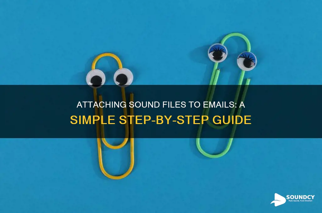 how to attach a sound file to an email