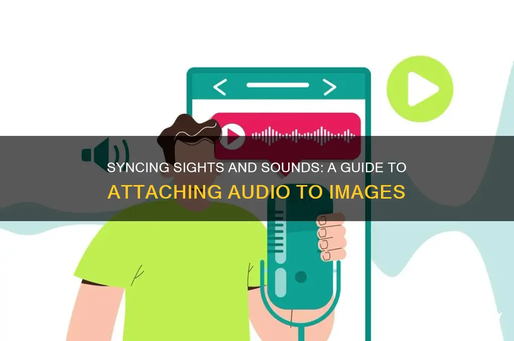 how to attach sound to image