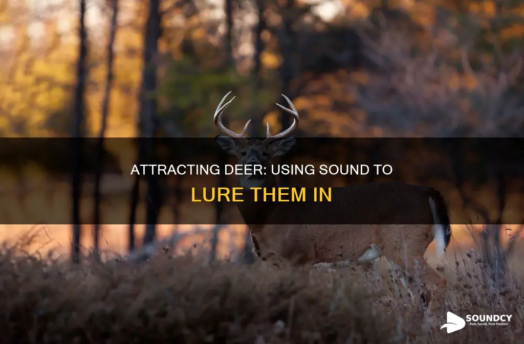 how to attract deer with sound