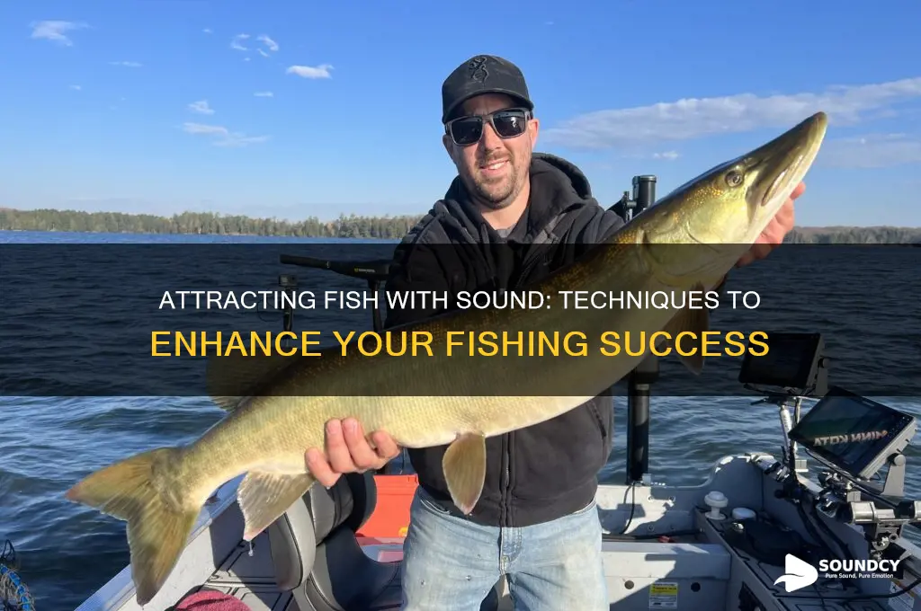 how to attract fish with sound