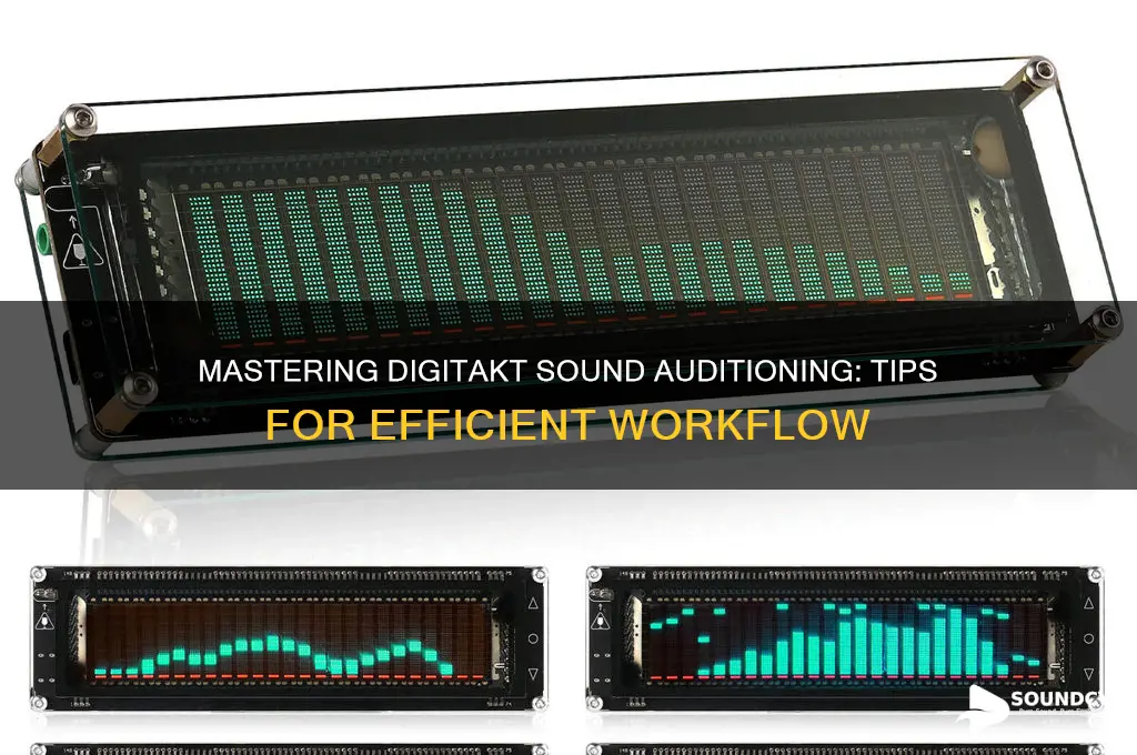 how to audition sounds digitakt