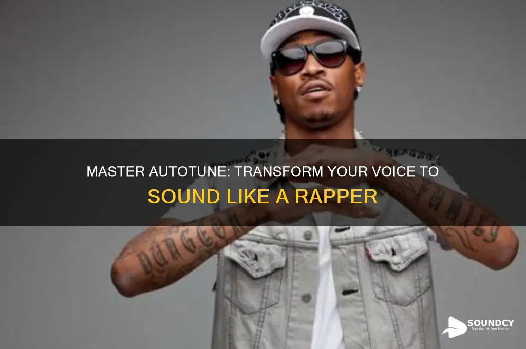 how to autotune yourself to sound like a rapper
