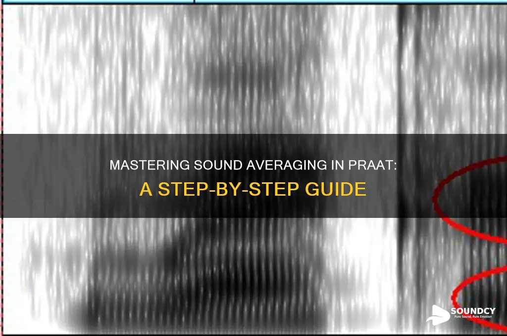 how to average sounds in praat