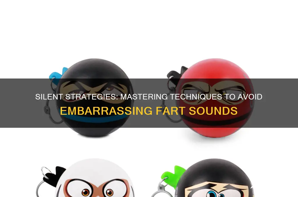 how to avoid fart sounds