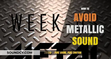 Eliminate Metallic Sound: Tips for Clear, Crisp Audio Quality
