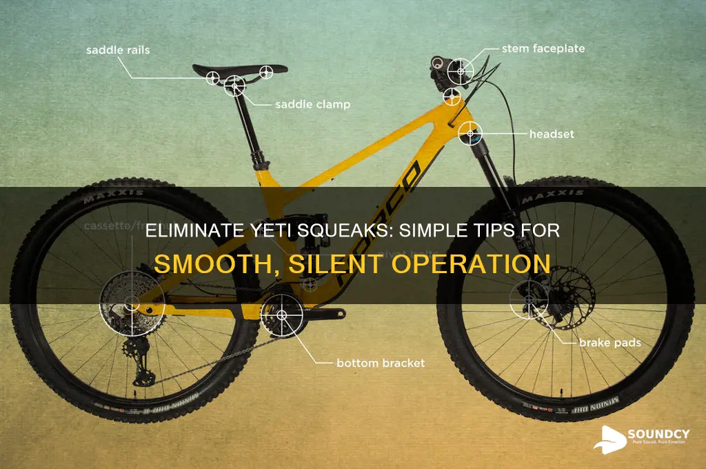 how to avoid squek sound yeti