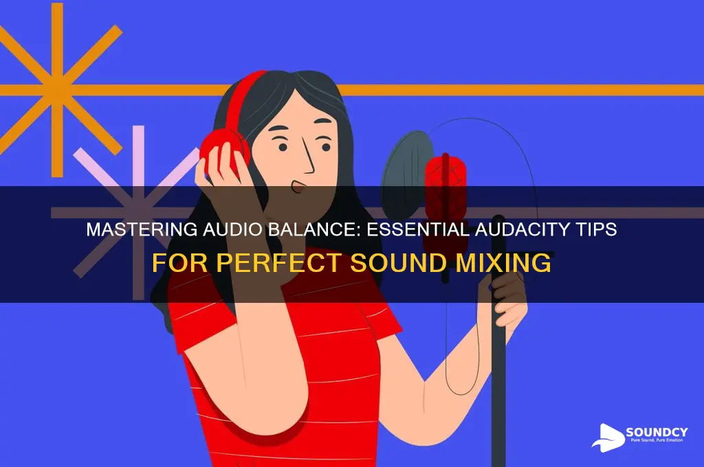 how to balance sound in audacity