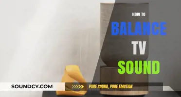 Mastering Audio Harmony: Tips to Balance Your TV Sound Perfectly