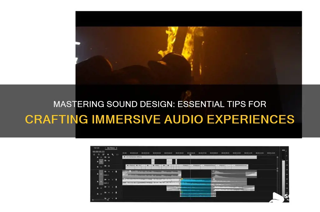 how to be a sound designer