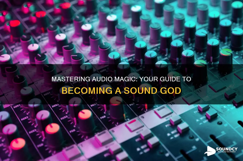 how to be a sound god