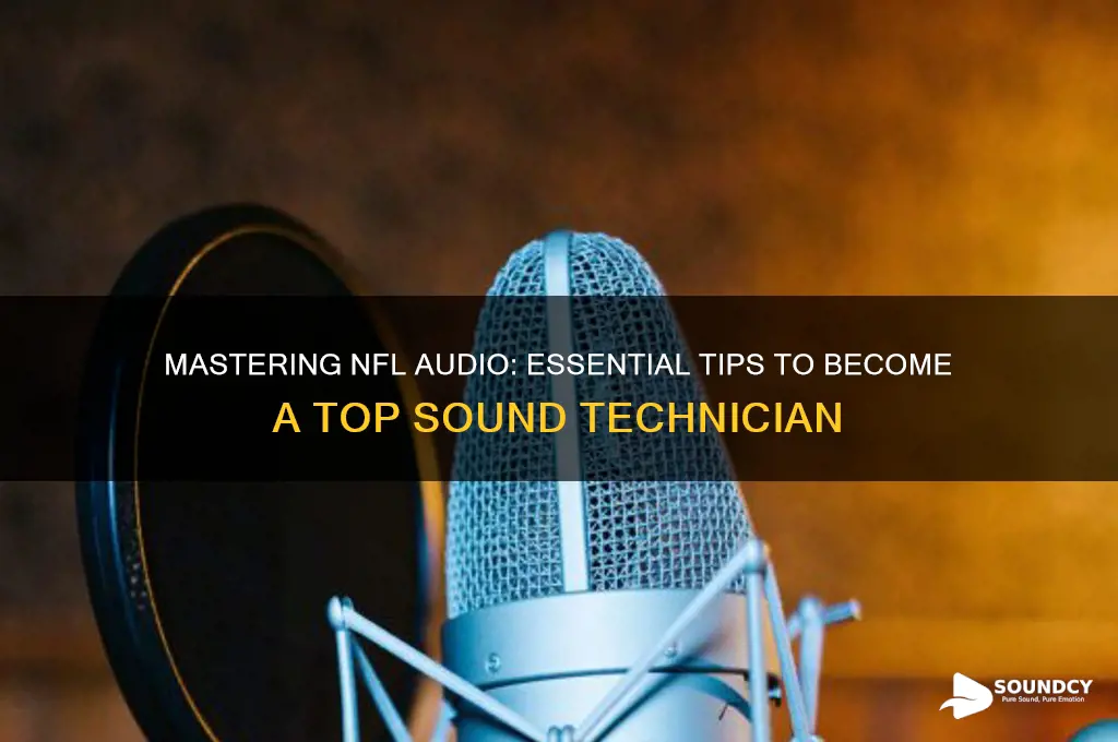 how to be a sound guy for nfl job