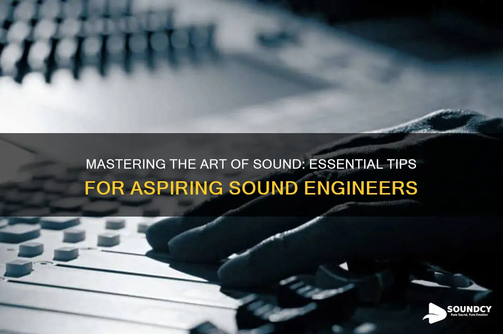 how to be a sound man