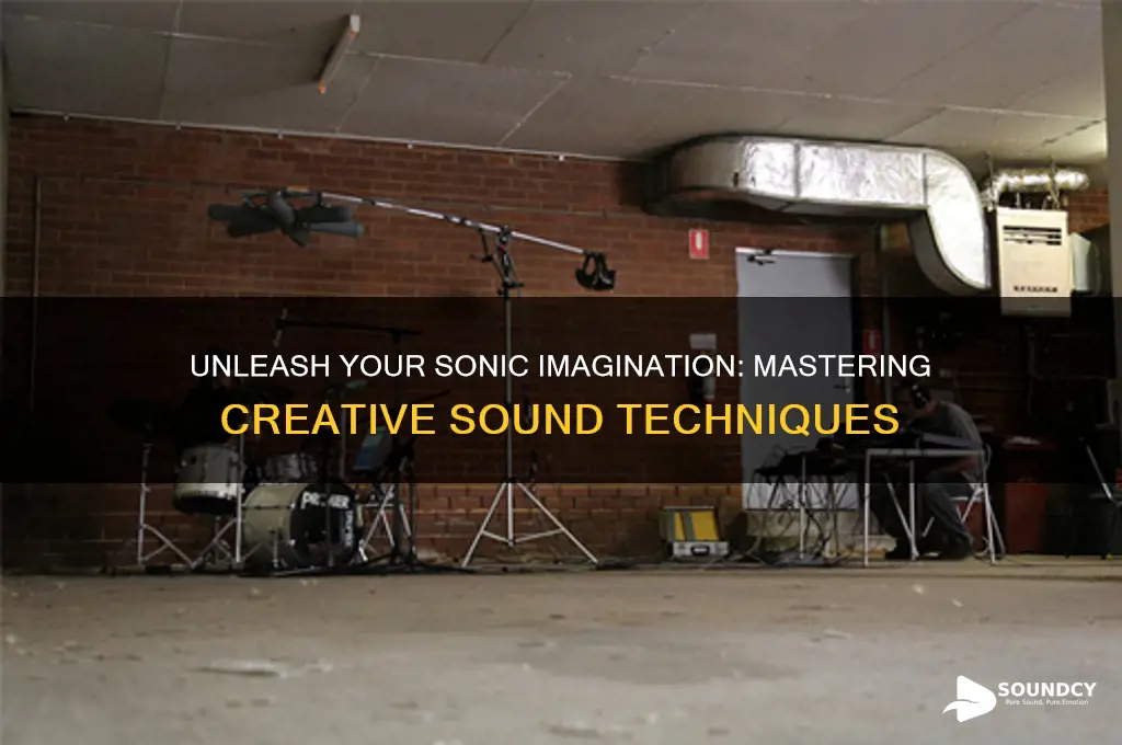 how to be creative in sound