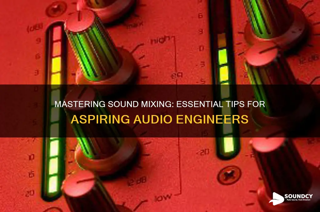 how to be sound mixr