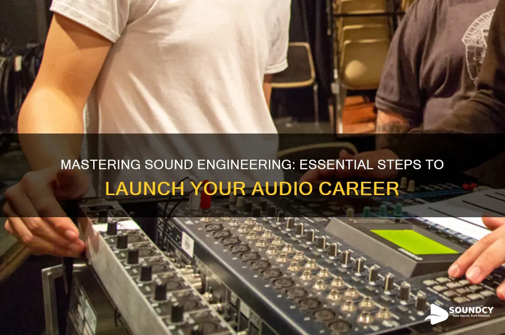 how to become a sound e