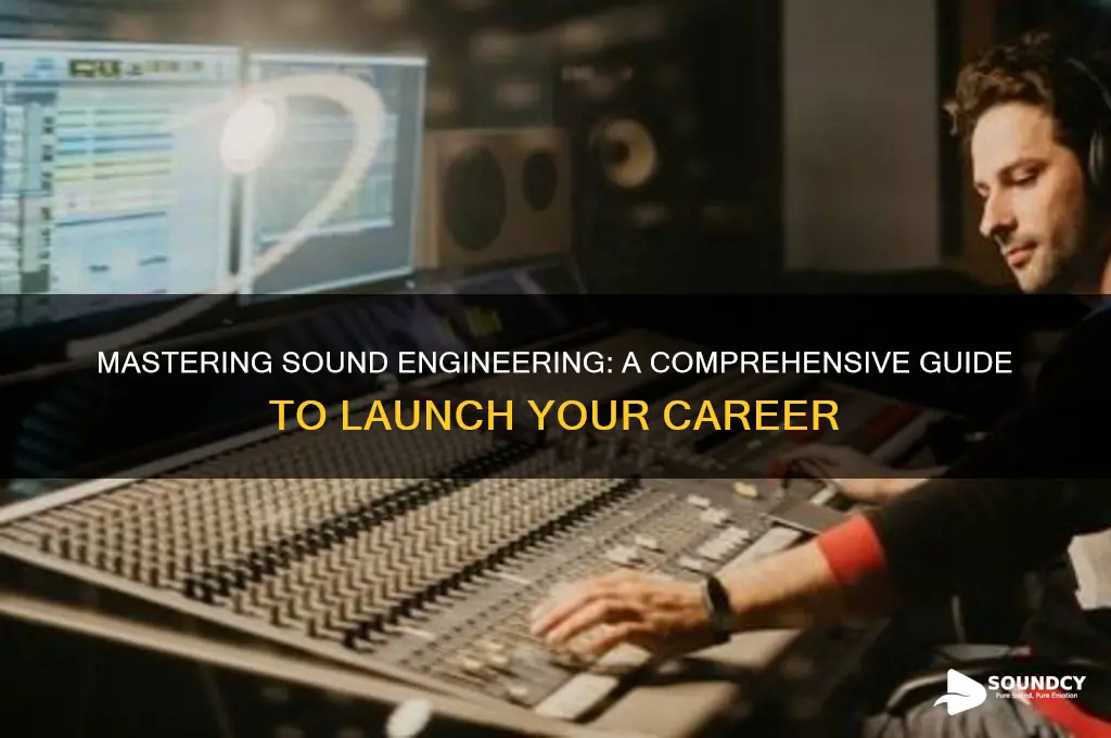 how to become a sound egineer