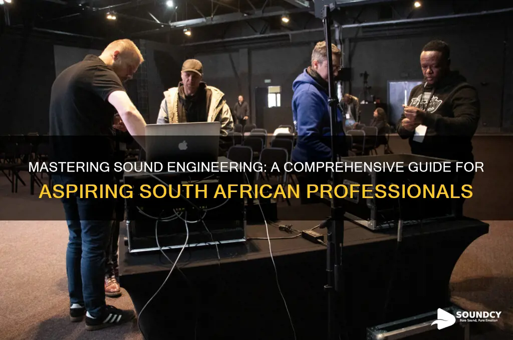 how to become a sound engineer in south africa