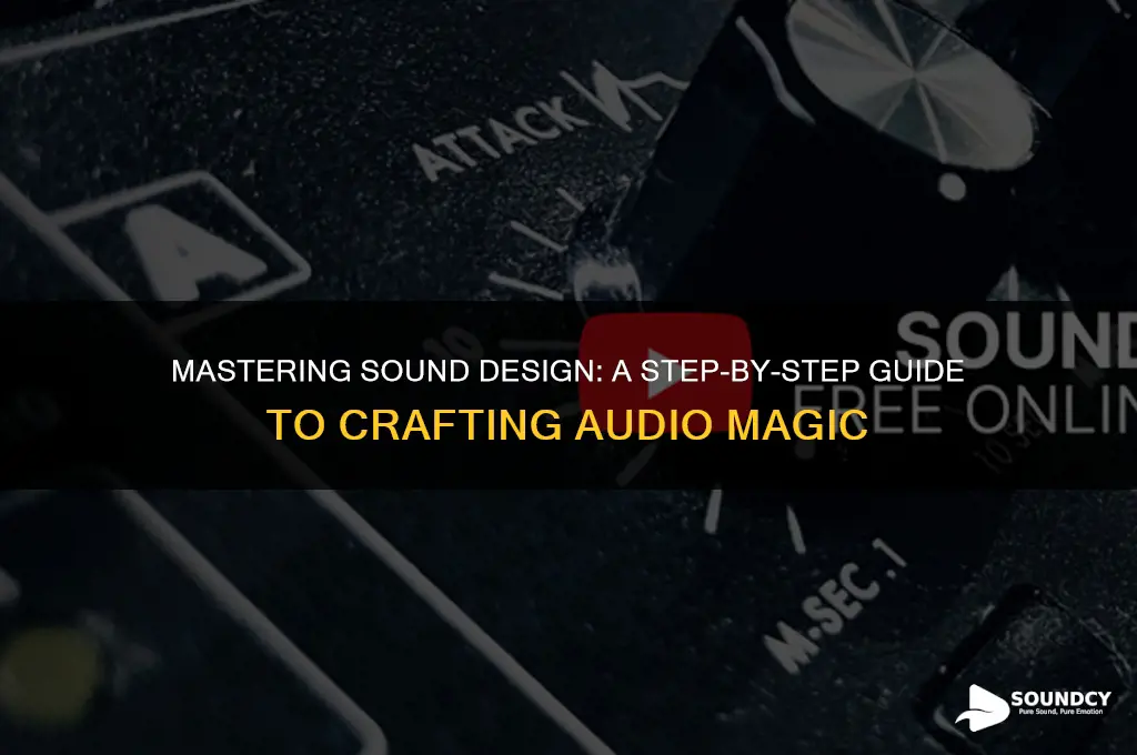 how to become sound designer