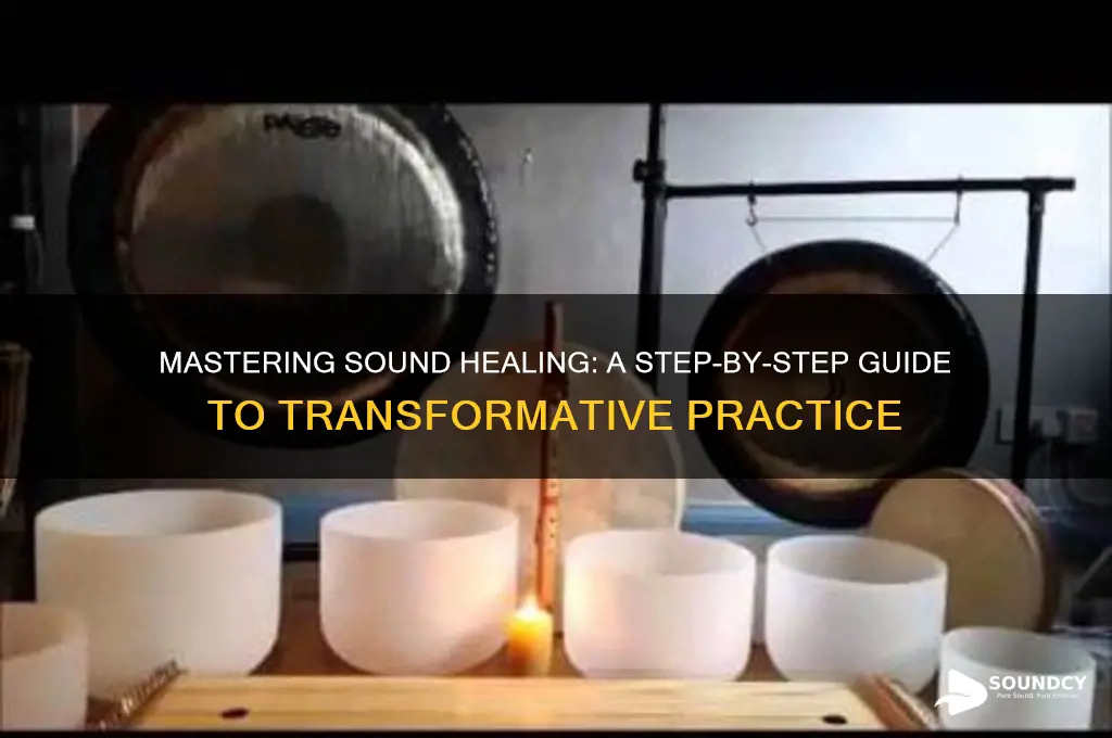 how to become sound healer