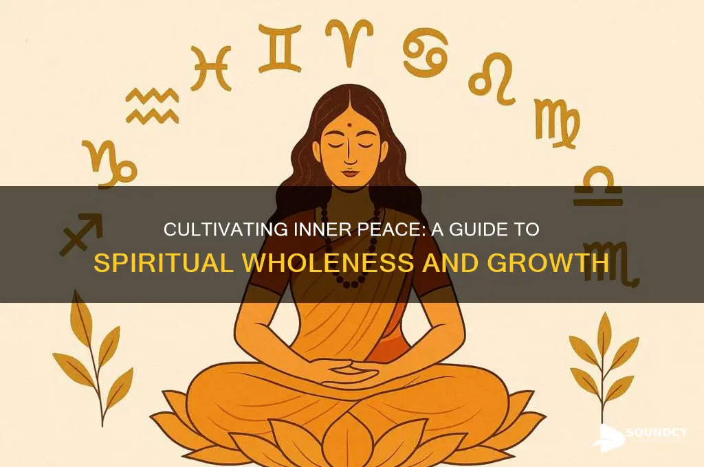 how to become spiritually sound