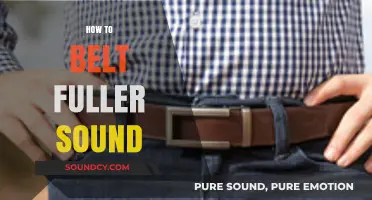 Mastering Vocal Techniques: How to Belt with a Fuller Sound