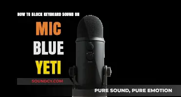 Silence Keyboard Noise: Blocking Unwanted Sounds on Your Blue Yeti Mic