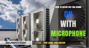 Effective Techniques to Block Fan Noise While Recording with a Microphone