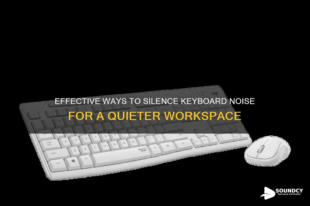 how to block out the sound of a keyboard