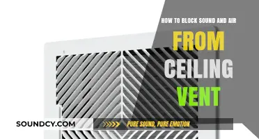 Effective Ways to Block Sound and Air from Ceiling Vents
