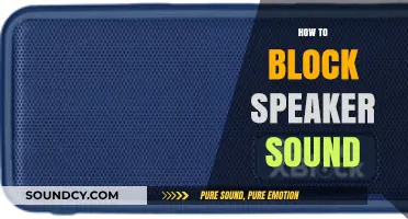 Effective Ways to Block Speaker Sound: Tips and Techniques for Peace